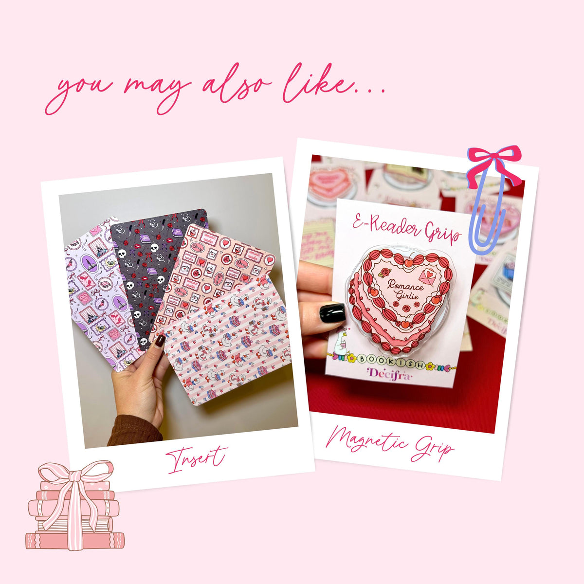 Impugnatura magnetica Kindle&Kobo - San Valentino