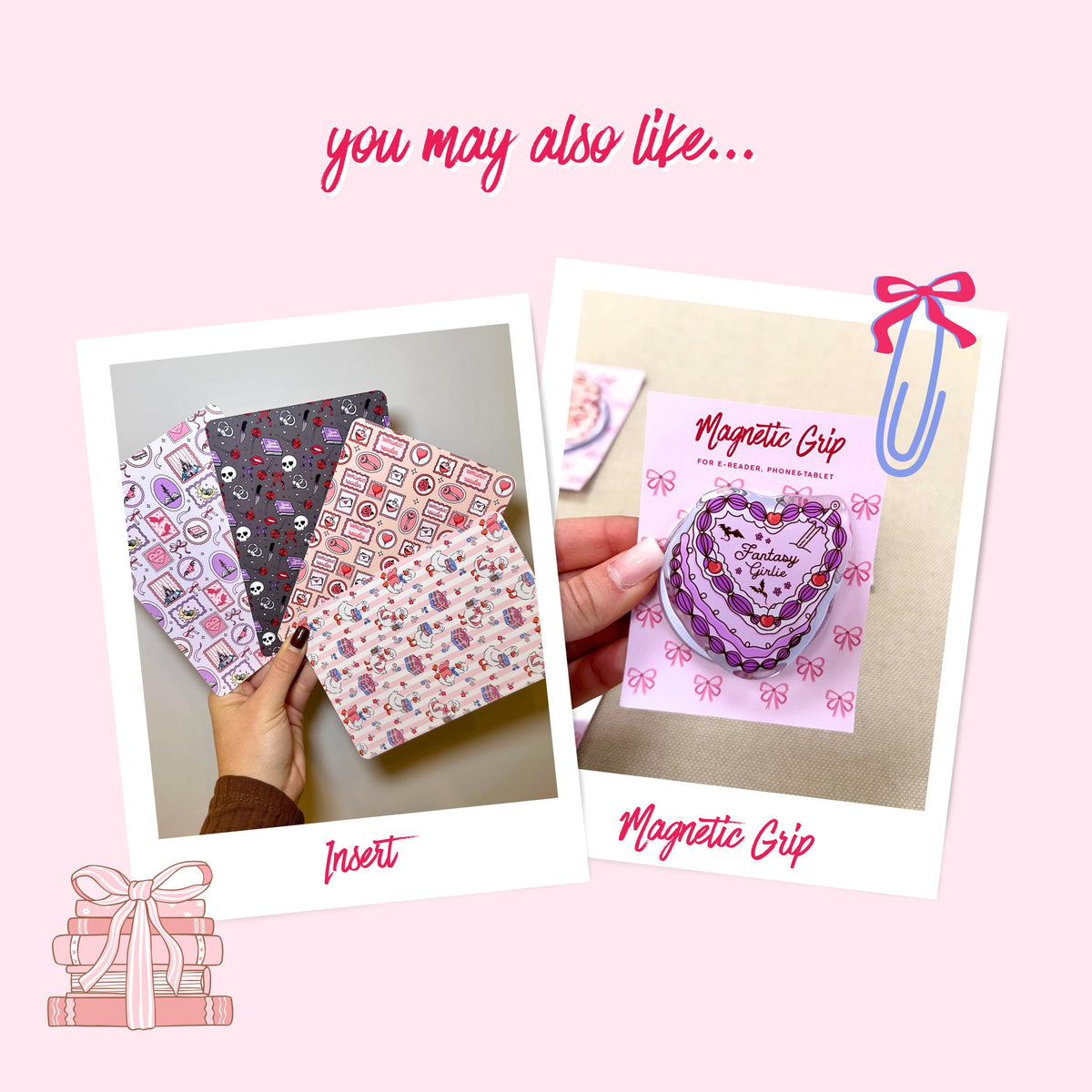Impugnatura Magnetica Kindle&Kobo - Cuore di Drago
