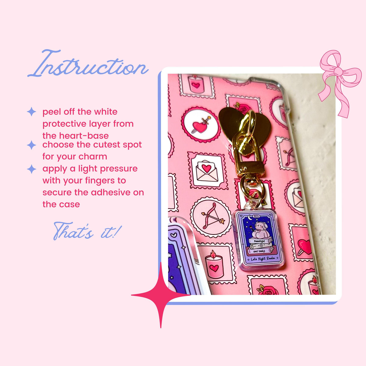 Kindle&Kobo Charm Chain