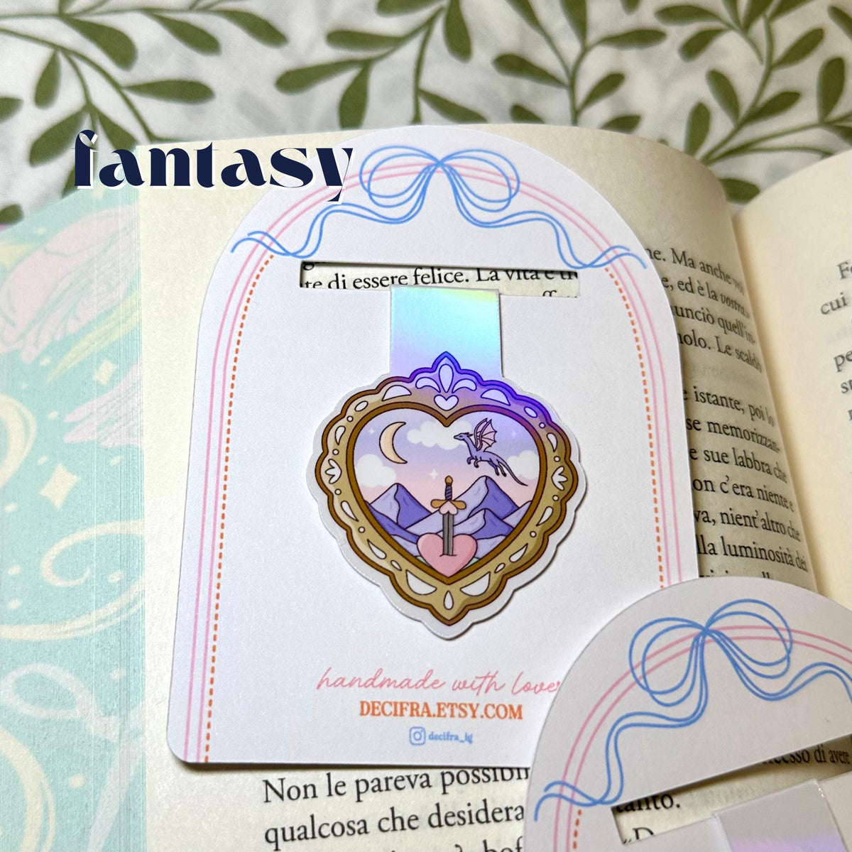 Holographic Magnetic Frame Bookmark