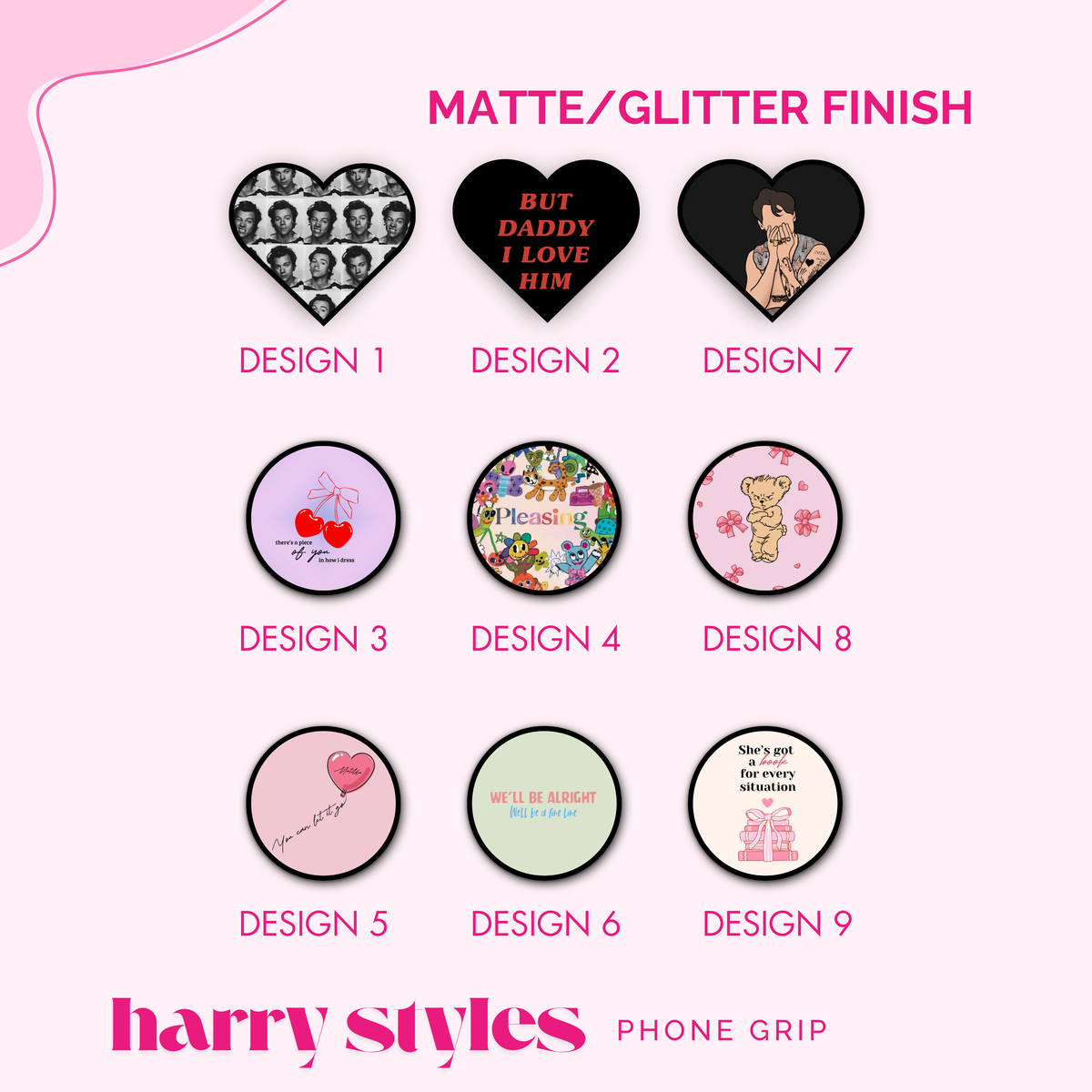 Harry Styles - Mix Phone Grip