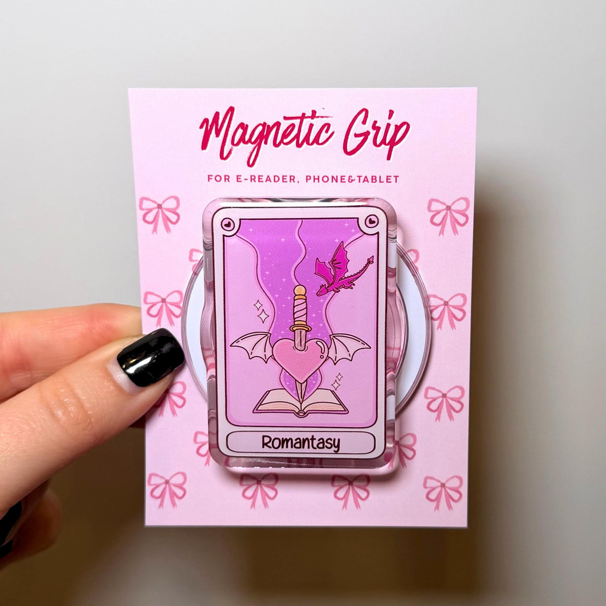 Supporto magnetico Kindle&Kobo - Scheda Romantasy