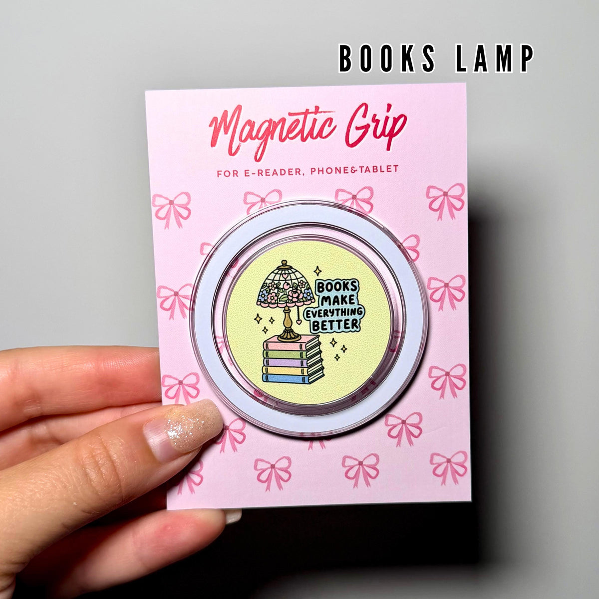 Kindle&Kobo Magnetic Grip - Lampe de lecture