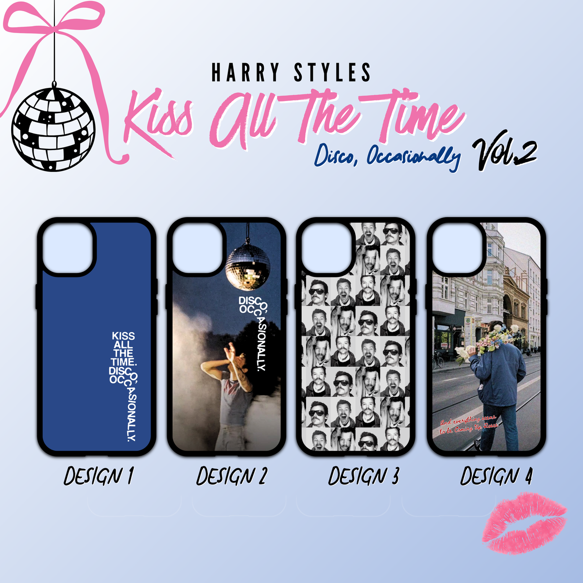 Harry Styles - Kiss All The Time. Disco, Occasionally Vol.2 Coque de Téléphone