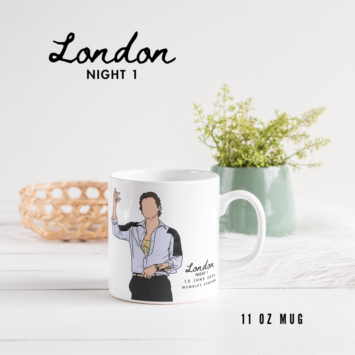 Harry Styles - Mug de la tournée Together Together à Londres