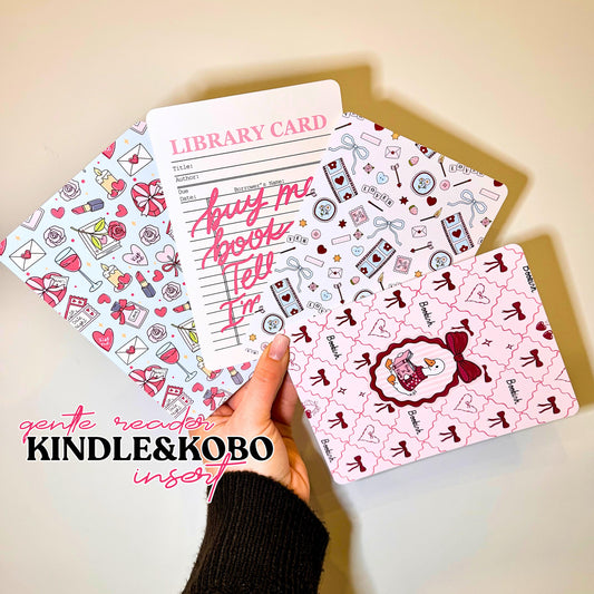 Kindle&Kobo Insert - Gentle Reader
