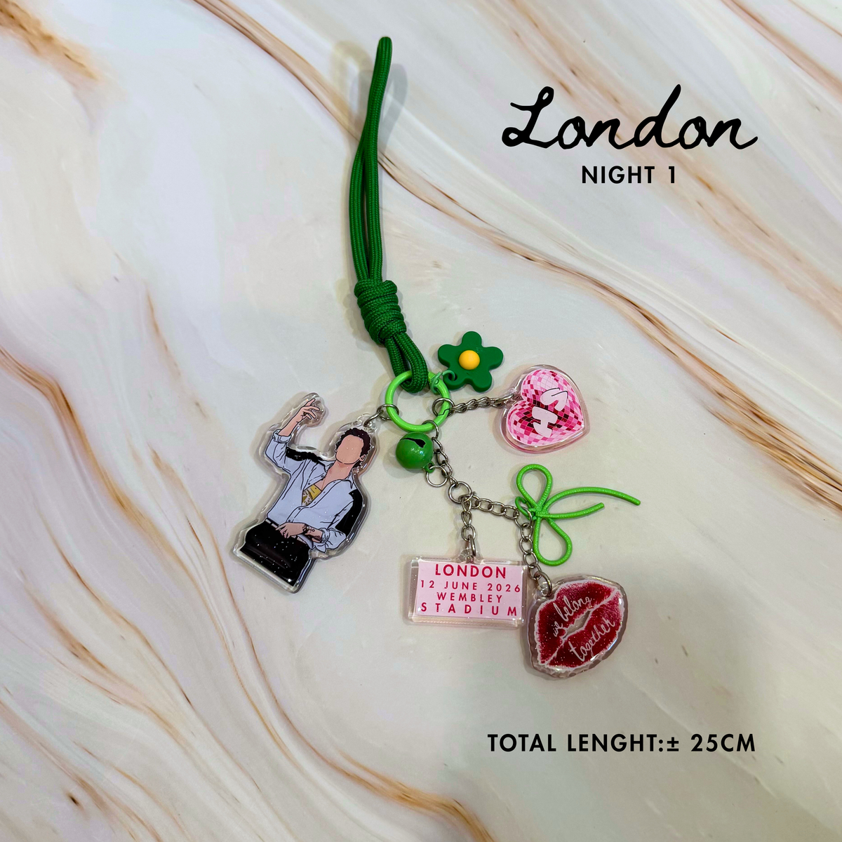 Harry Styles - Together Together Tour London Keychain