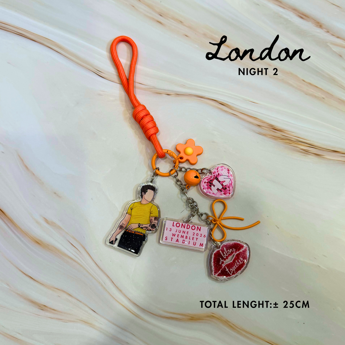 Harry Styles - Together Together Tour London Keychain