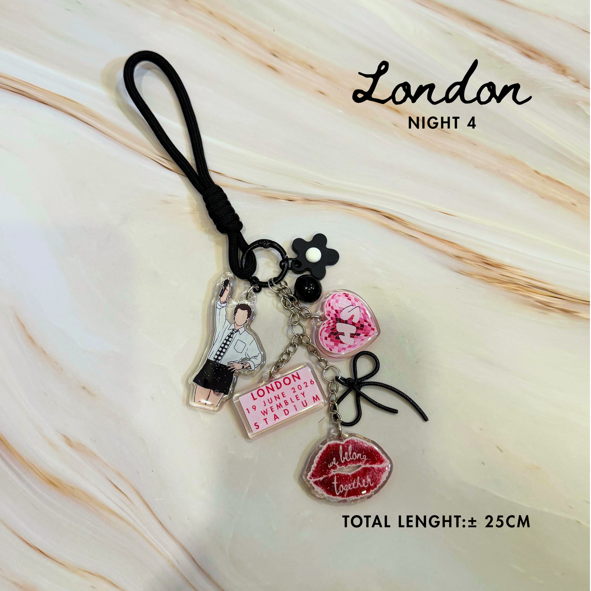 Harry Styles - Together Together Tour London Keychain