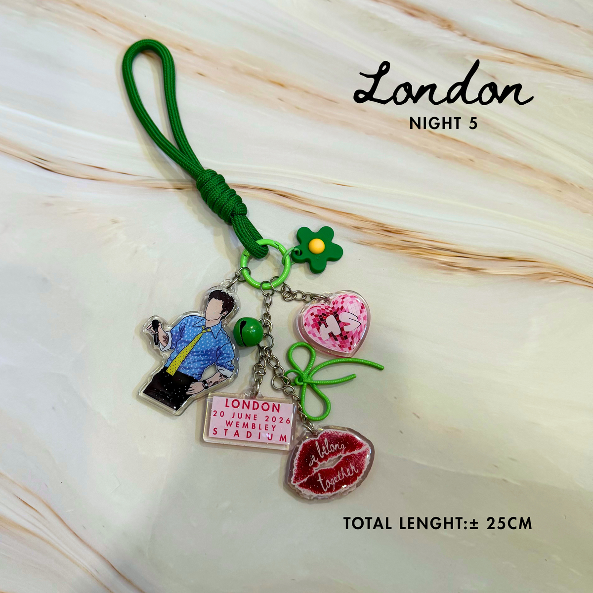 Harry Styles - Together Together Tour London Keychain