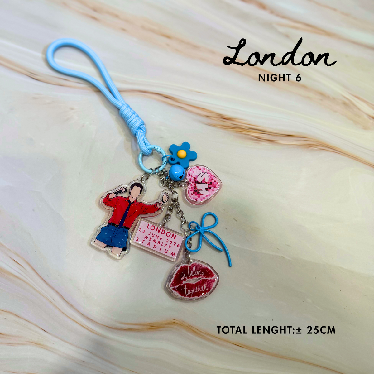 Harry Styles - Together Together Tour London Keychain