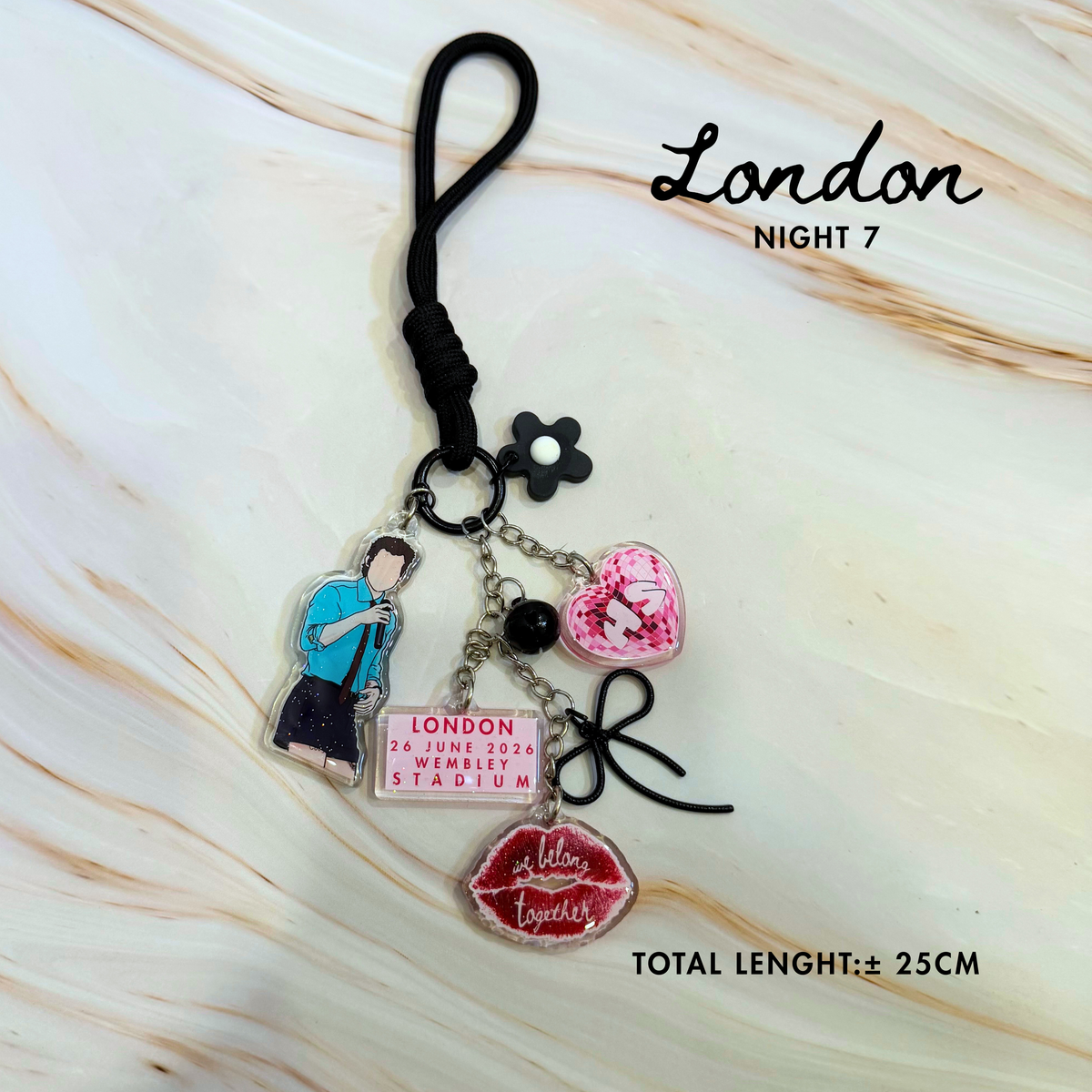 Harry Styles - Together Together Tour London Keychain