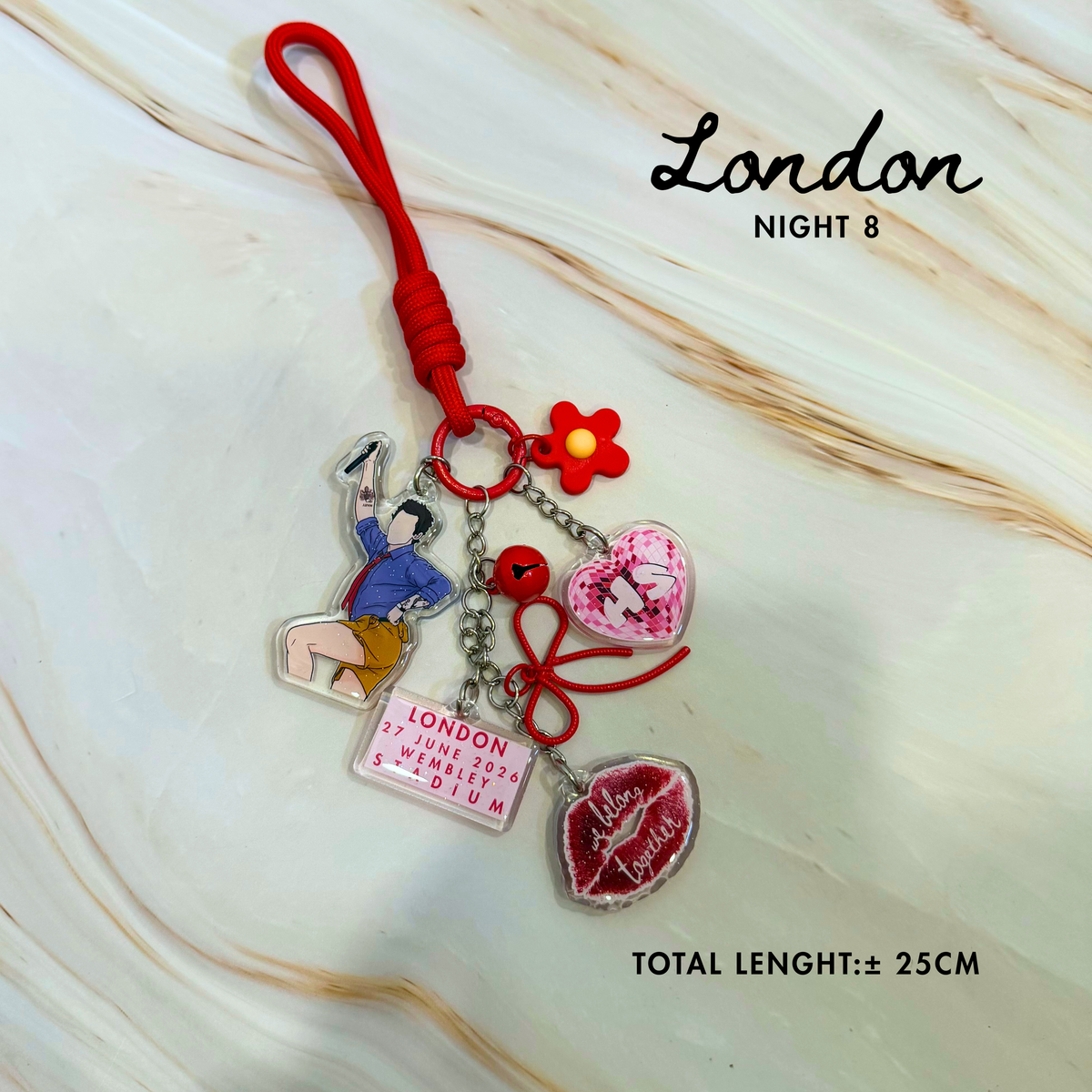 Harry Styles - Together Together Tour London Keychain