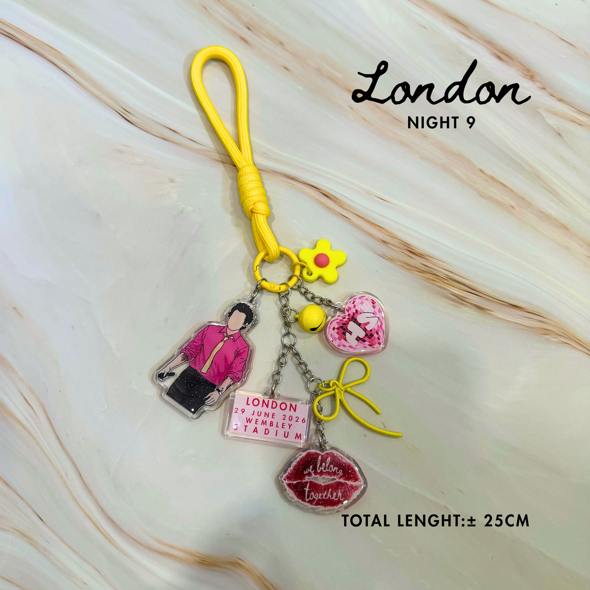 Harry Styles - Together Together Tour London Keychain
