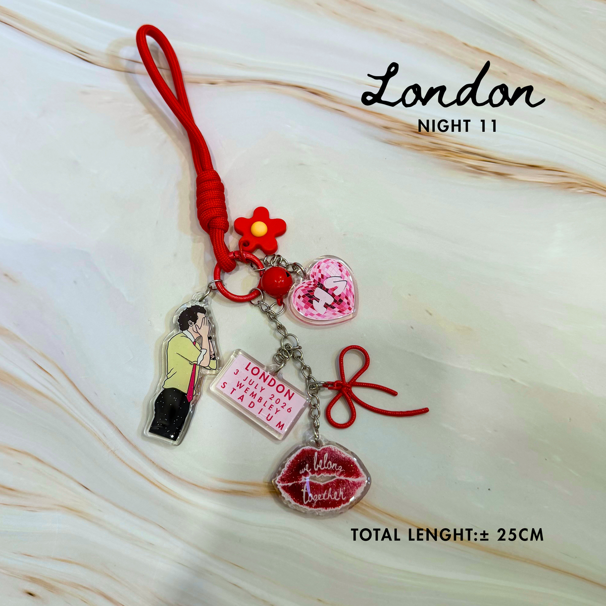 Harry Styles - Together Together Tour London Keychain
