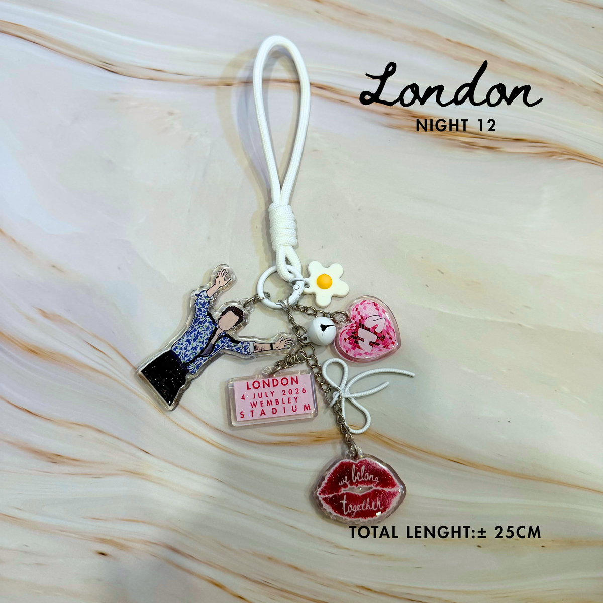 Harry Styles - Together Together Tour London Keychain
