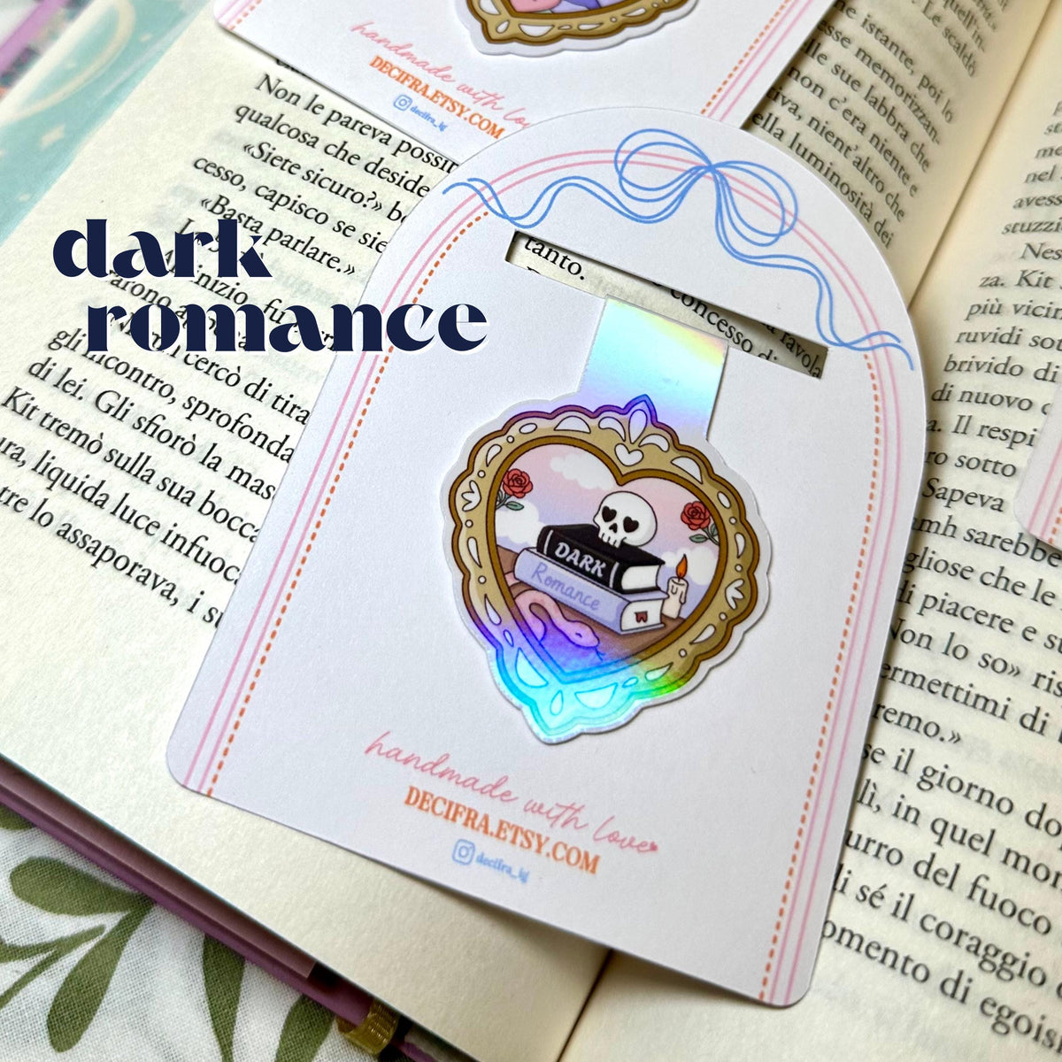 Holographic Magnetic Frame Bookmark