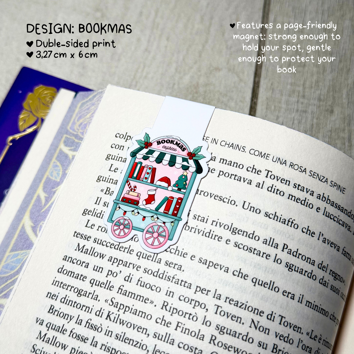 Magnétique holographique - Type de marque-page