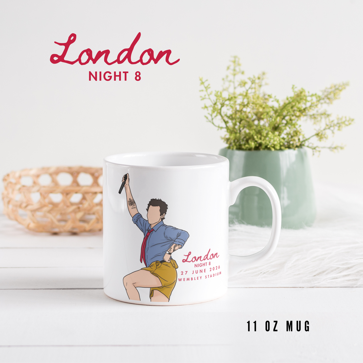 Harry Styles - Mug de la tournée Together Together à Londres