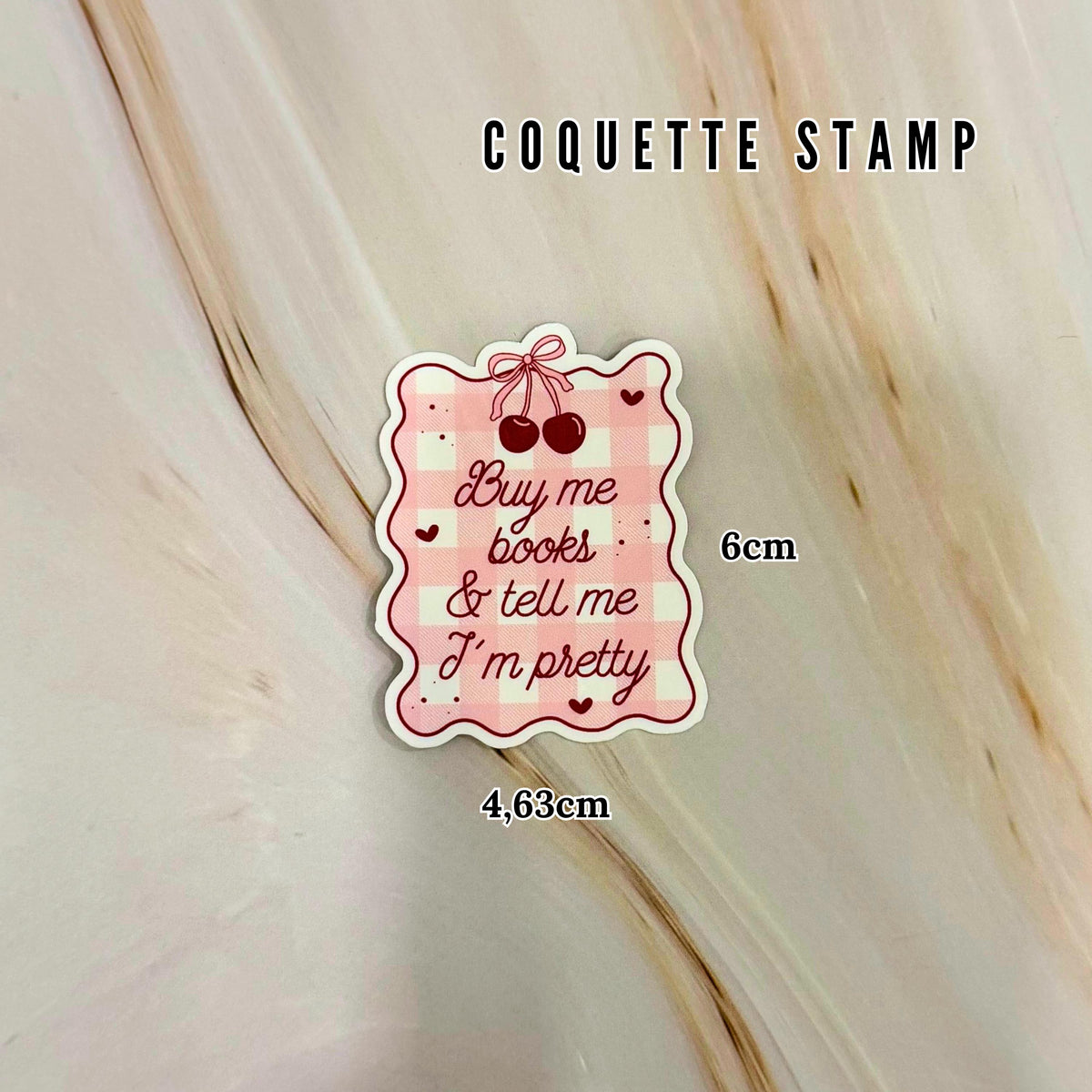 Adesivi in Vinile Romantici e Letterari - Pacchetto Adesivi "Buy Me Books & Slow Burn Essence" - Decalcomanie da Coquette per Amanti dei Libri per Kindle, Custodia del Telefono