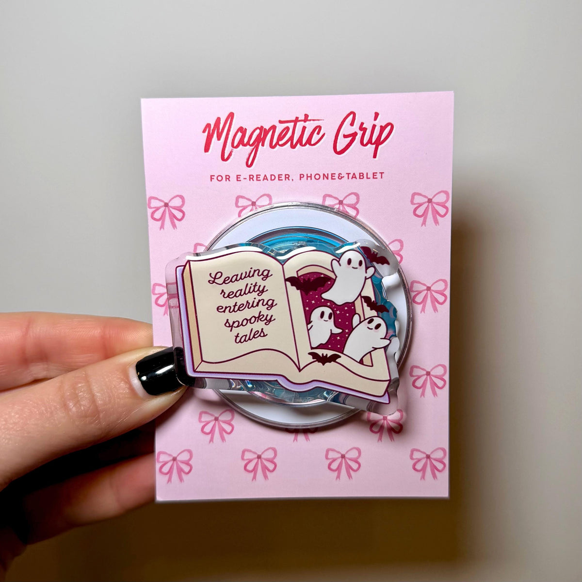 Supporto magnetico per Kindle e Kobo - Spooky Bookworld