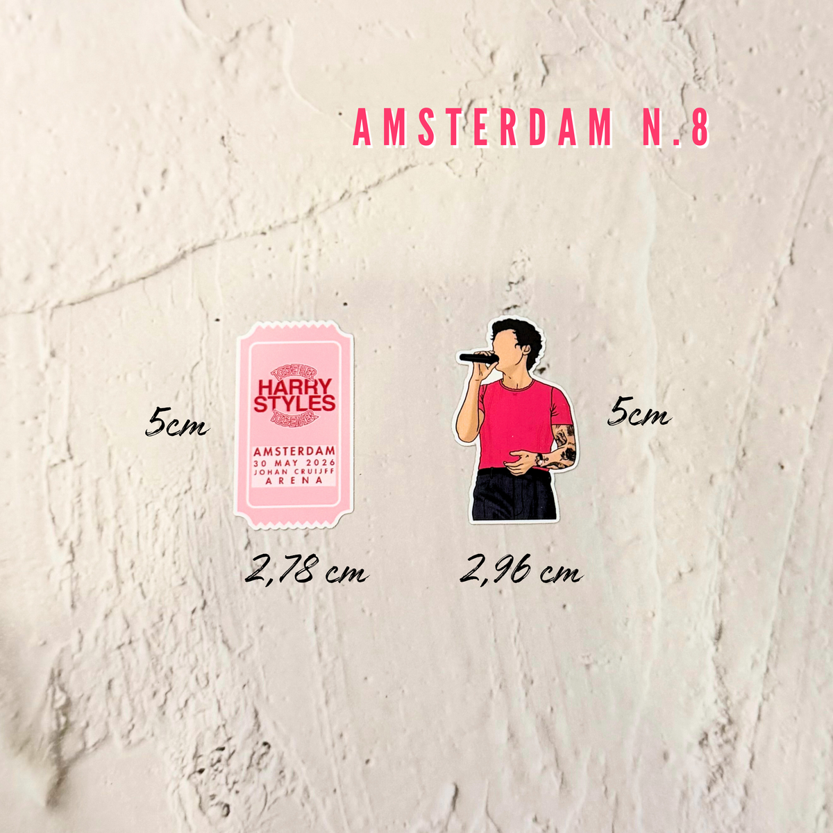 Harry Styles - Together Together Tour Amsterdam Stickers
