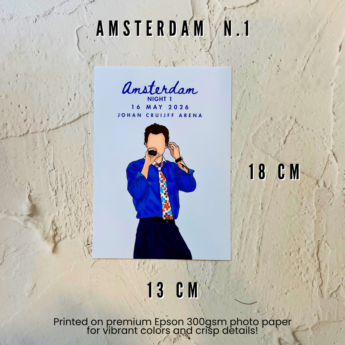 Harry Styles - Together Together Tour Amsterdam Poster