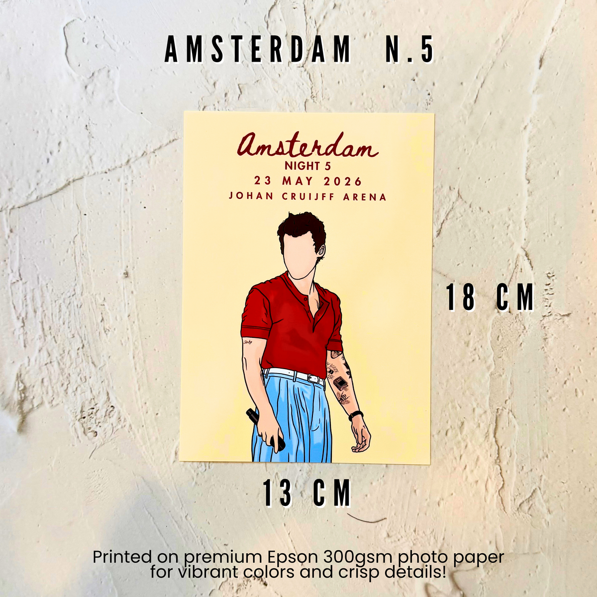 Harry Styles - Together Together Tour Amsterdam Poster