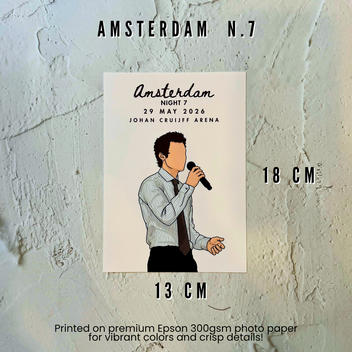 Harry Styles - Together Together Tour Amsterdam Poster