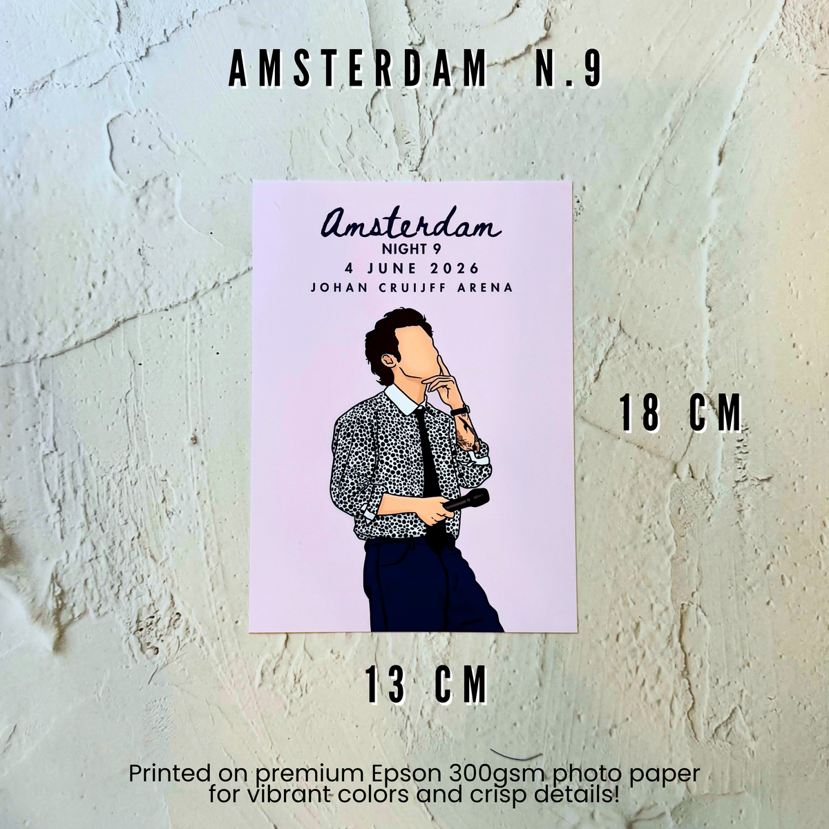 Harry Styles - Together Together Tour Amsterdam Poster