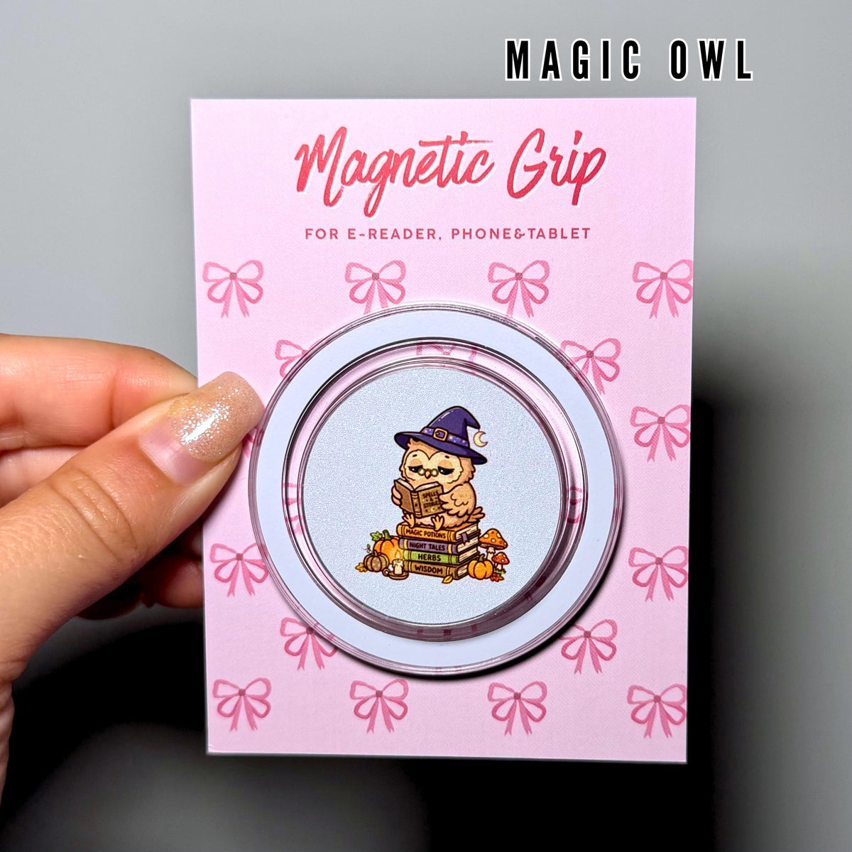 Kindle&Kobo Magnetic Grip - Bookish Spell