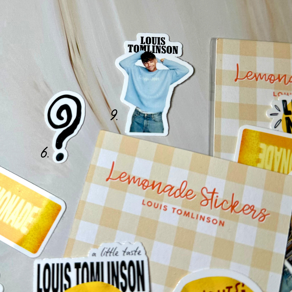 Louis Tomlinson - Lemonade Stickers
