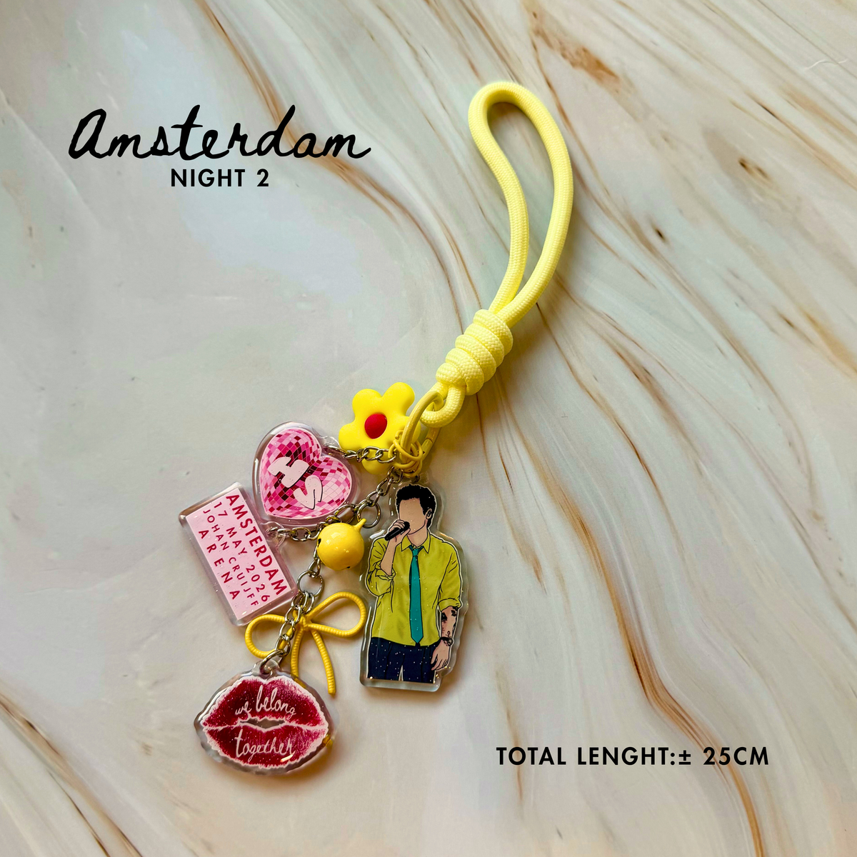 Harry Styles - Together Together Tour Amsterdam Keychain