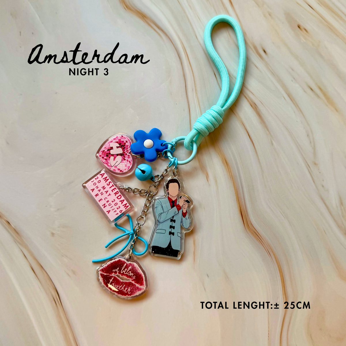 Harry Styles - Together Together Tour Amsterdam Keychain