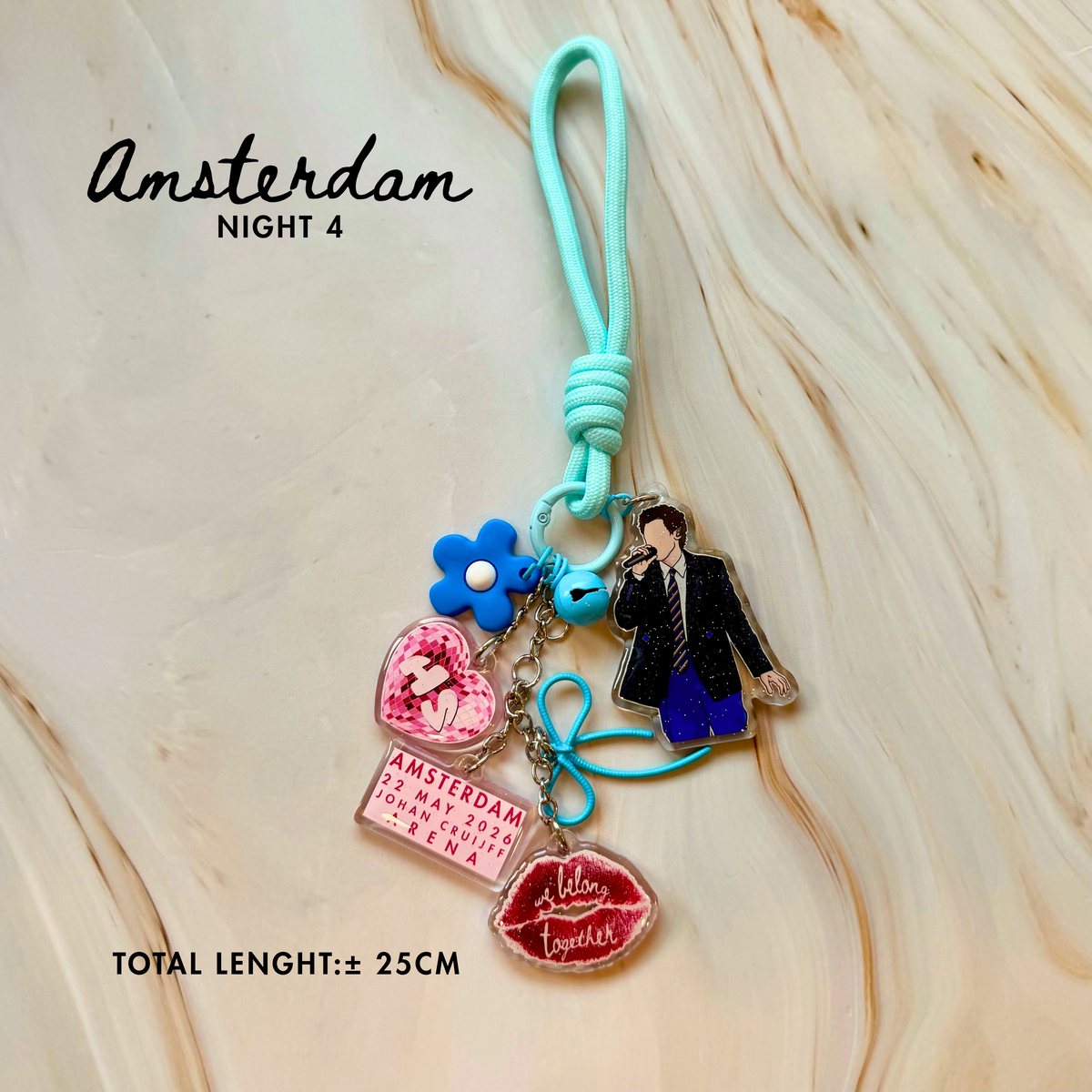 Harry Styles - Together Together Tour Amsterdam Keychain