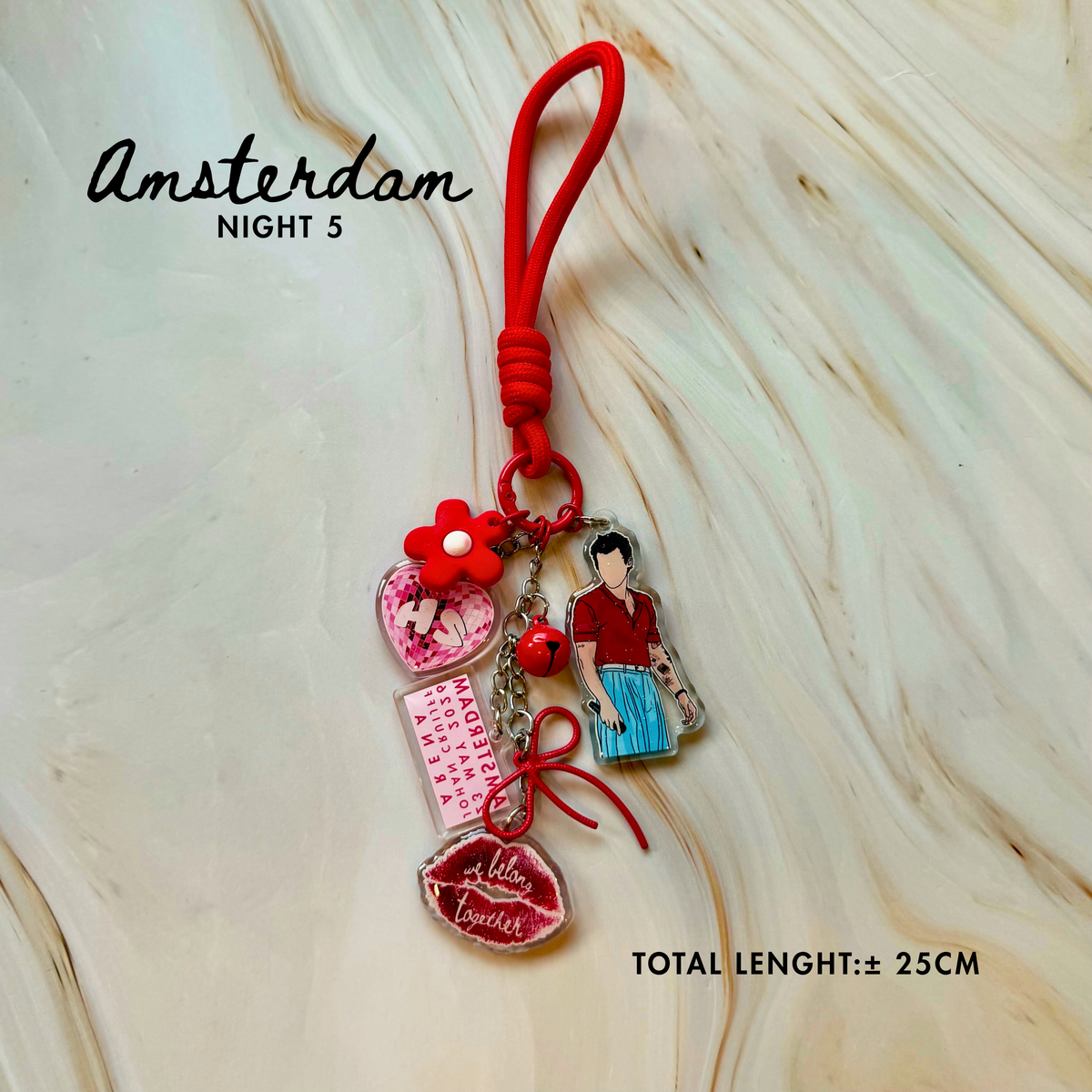Harry Styles - Together Together Tour Amsterdam Keychain