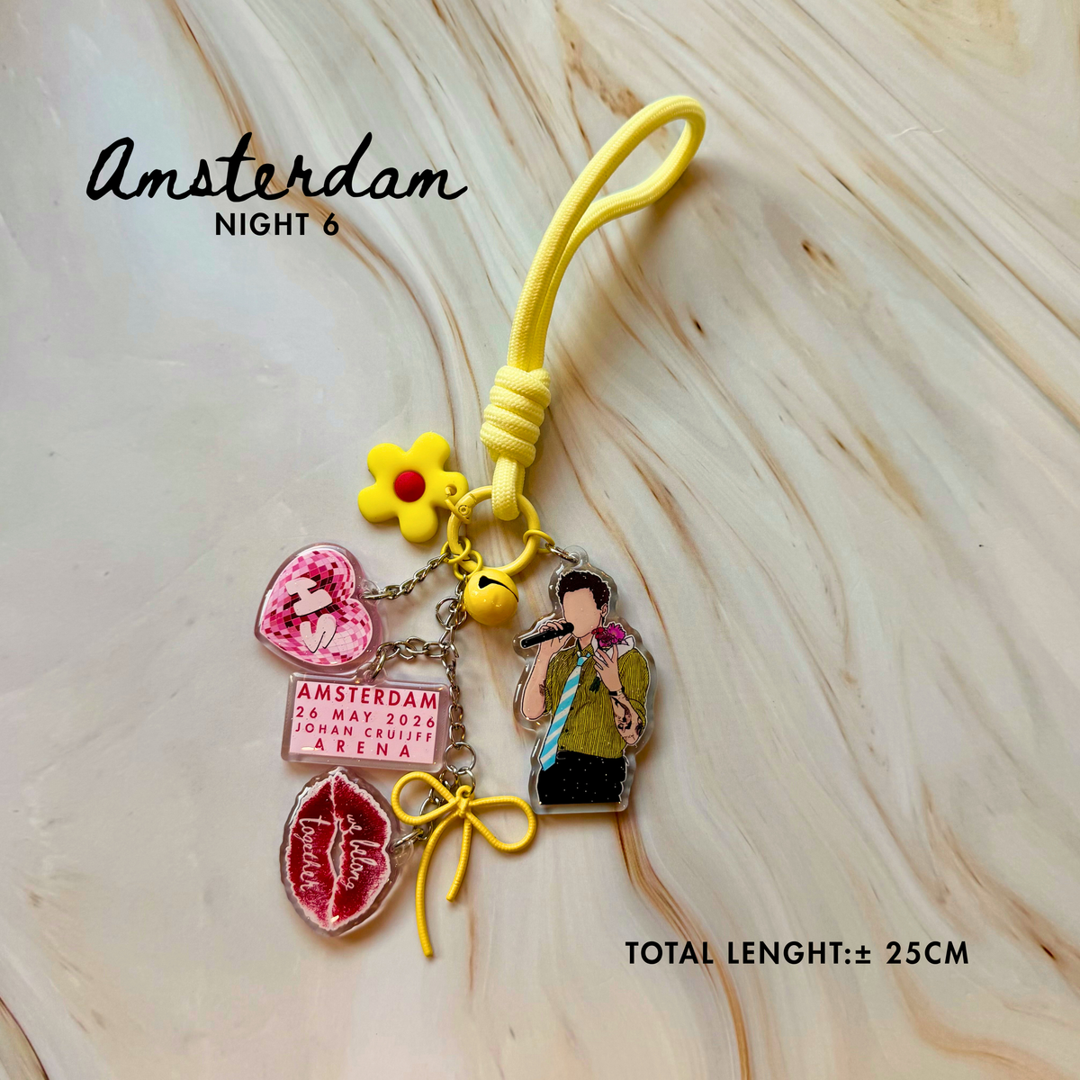Harry Styles - Together Together Tour Amsterdam Keychain