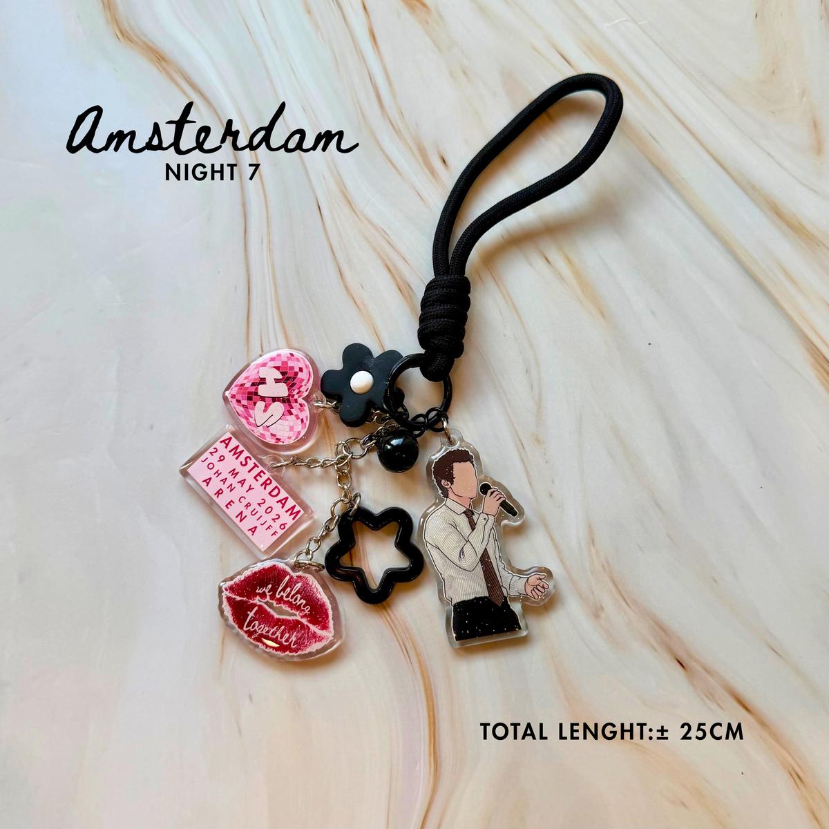 Harry Styles - Together Together Tour Amsterdam Keychain