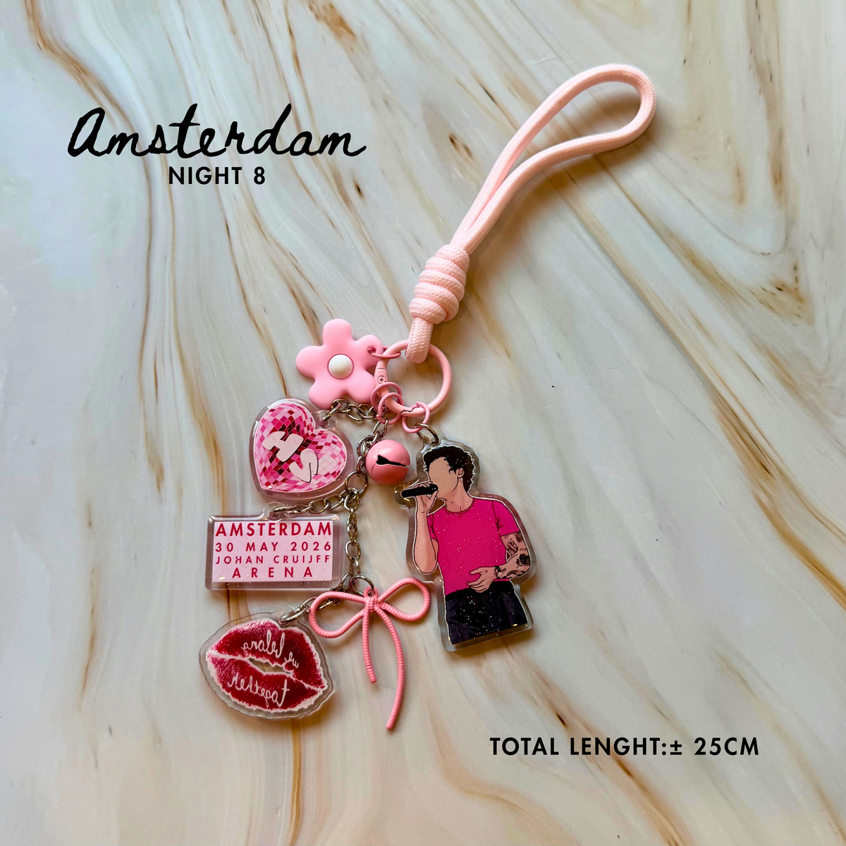 Harry Styles - Together Together Tour Amsterdam Keychain