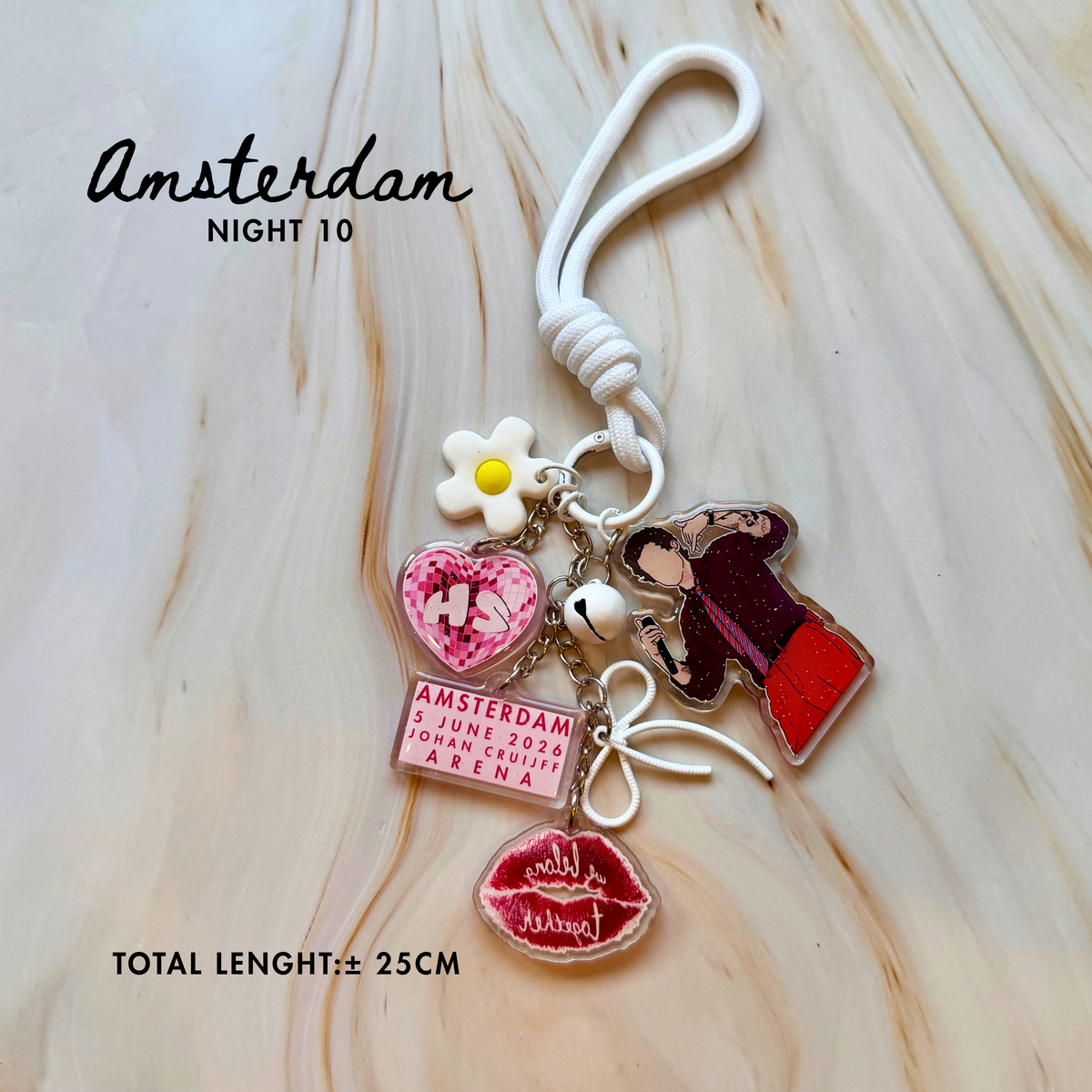 Harry Styles - Together Together Tour Amsterdam Keychain