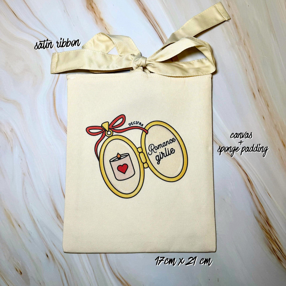 Housse Kindle et Kobo - Pochette de Livre Rembourrée - Étui de Protection pour Amoureux des Livres - Amoureux de la Romance