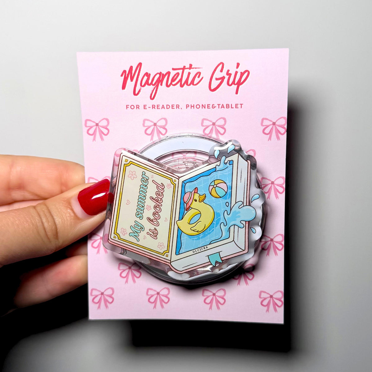 Kindle&Kobo Magnetic Grip - Booked Summer