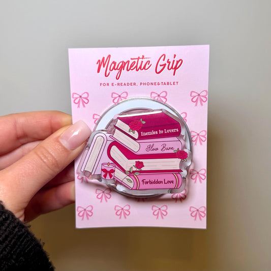 Kindle&Kobo Magnetic Grip - Romance Pile