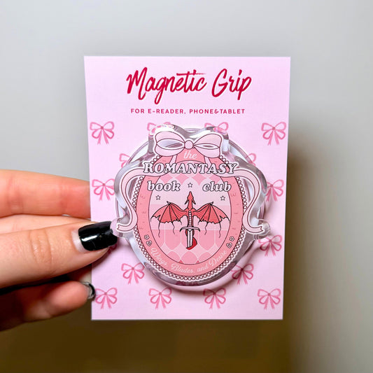 Poignée magnétique Kindle et Kobo - Club de lecture de Romantasy