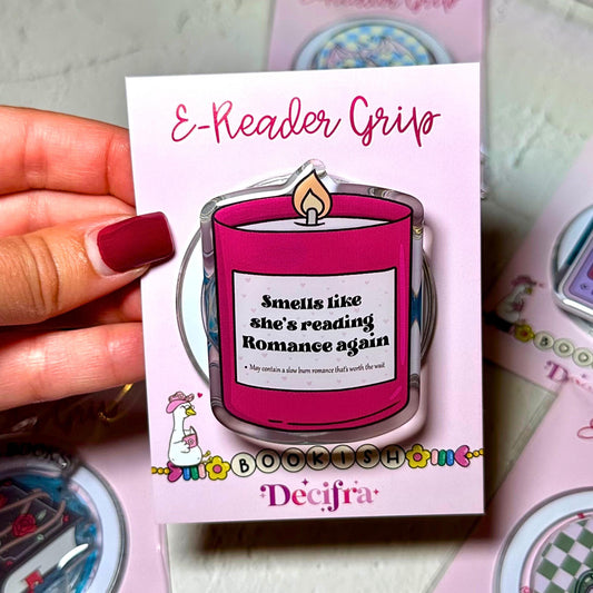 Kindle&Kobo Magnetic Grip - Romance Candle