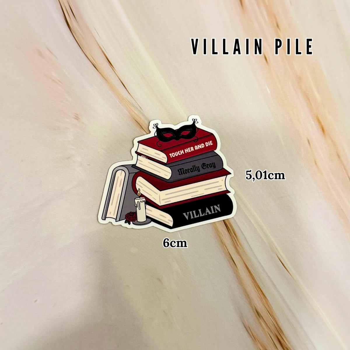 Autocollants Vinyles Thèmes Littéraires - Lot d'Autocollants Livres Romances Hockey & Western - Ne la Touche Pas ou Tu Meurs, Ennemis à Amants pour Kindle